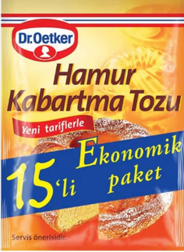 DR.OETKER HAMUR KABARTMA TOZU 15'Lİ